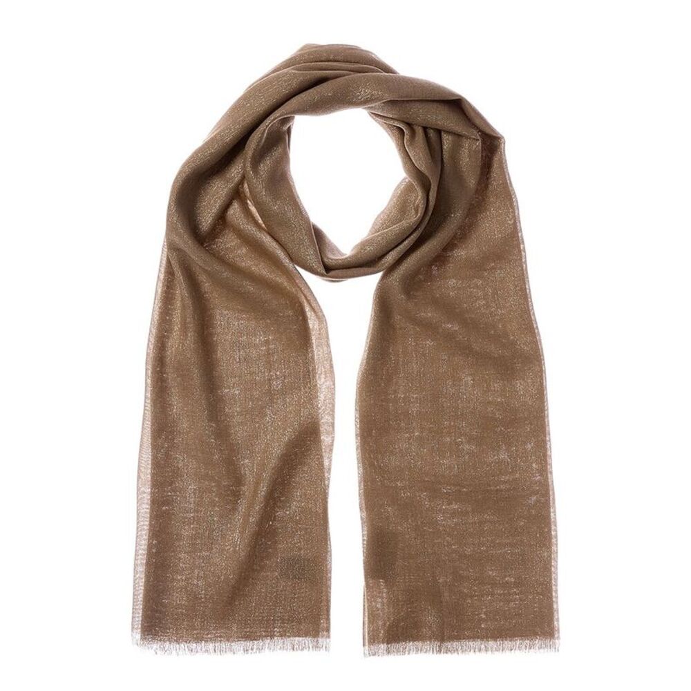 Brunello Cucinelli Cashmere & Silk-Blend Scarf